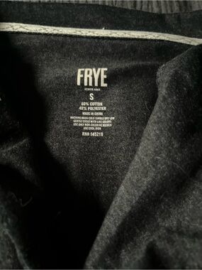 Frye Grey Button Up